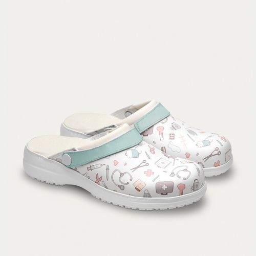 Zoccolo unisex - WG4F9P-2 - Enfermania - traspirante / lavabile / antimicrobico