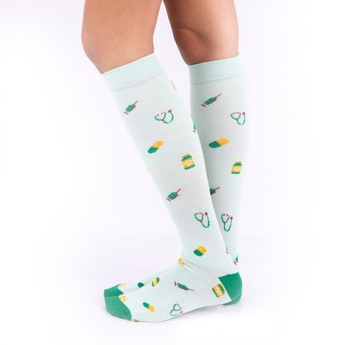 Calzini a compressione di prevenzione delle tromboembolie venose (TEV) - 000292 - Enfermania - per donna / S / L