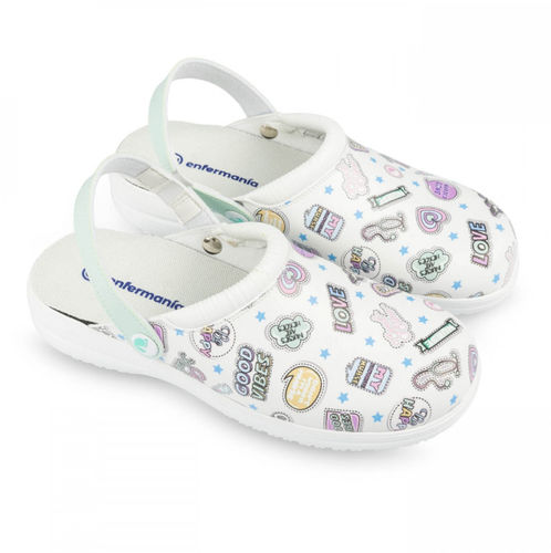 Zoccolo unisex - 0034 series - Enfermania - traspirante / impermeabile / lavabile
