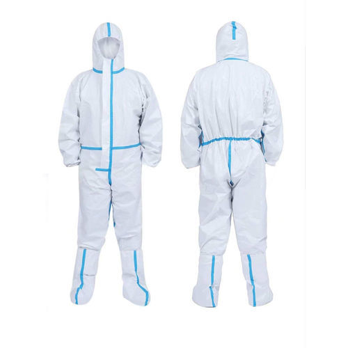 Tuta protettiva unisex - KB Medical Group - antistatica / antimicrobica / bianca