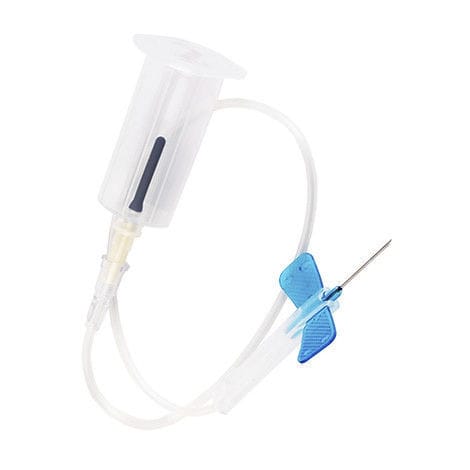 Ago per prelievo di sangue - BCN27-1 - KB Medical Group - di sucurezza / con alette / 18G