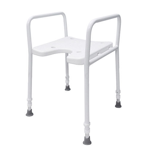 Sedia da doccia con braccioli - Shanghai Haozheng Metal Products - pieghevole