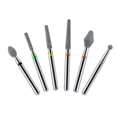 Fresa odontoiatrica - 858 534 012 - Metè - in diamante / di taglio