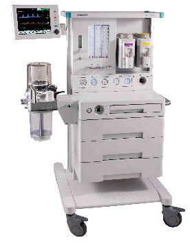 Sistema per anestesia su carrello - XA103-1 - Xindray Medical - con monitoraggio respiratorio / con sistema di evacuazione dei gas anestetici / con miscelatore di gas elettronico