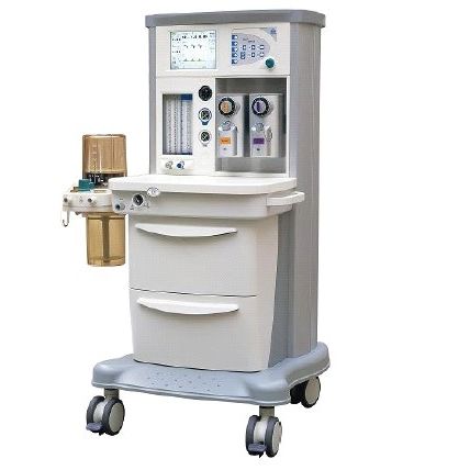 Sistema per anestesia su carrello - XA103 - Xindray Medical - con sistema di evacuazione dei gas anestetici