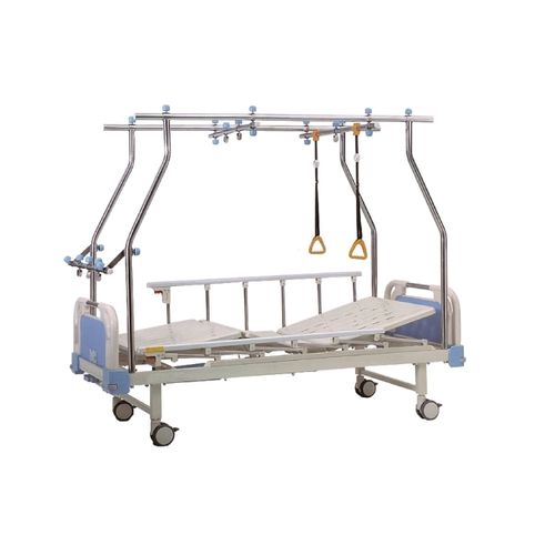 Letto medico - XF8053 - Foshan Xufeng Medical Technology Co., Ltd. - manuale / ad altezza regolabile / con rotelle