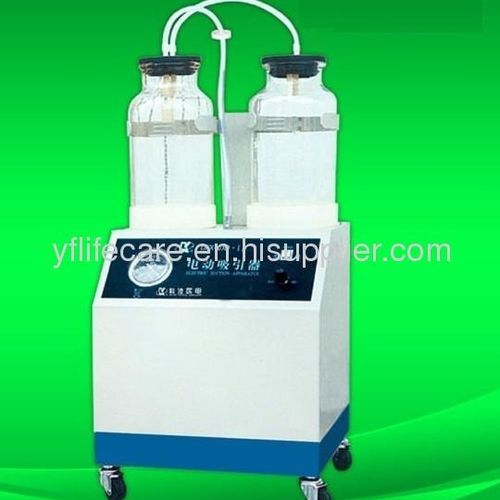 Aspiratore chirurgico elettrico - YF-23D - Ningbo Yifeng Lifecare - per piccola chirurgia / per drenaggio chirurgico e sbrigliamento / con rotelle