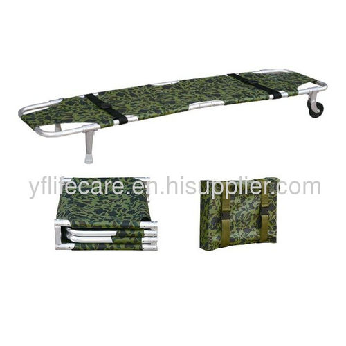 Barella di emergenza - YF-FAS008 - Ningbo Yifeng Lifecare - pieghevole / con rotelle / in alluminio