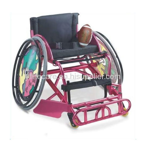 Sedia a rotelle attiva - YF779L - Ningbo Yifeng Lifecare - rugby / con poggiagambe / grigia