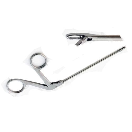 Pinza ORL - PS-NS-0013 - Peak Surgicals - chirurgica / dritta / in acciaio inossidabile