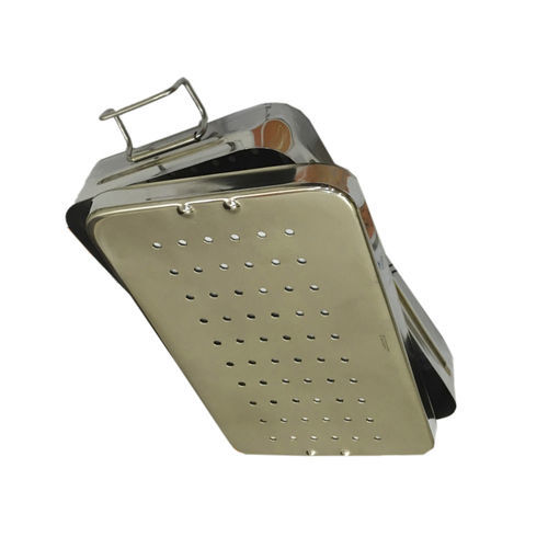 Vassoio di sterilizzazione per strumenti chirurgici - PS-MH-0075 - Peak Surgicals - in acciaio inossidabile