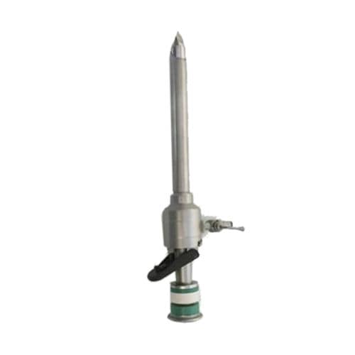 Trocar per laparascopia - PS-8706 - Peak Surgicals - a lama / con connettore per insufflazione / con camicia