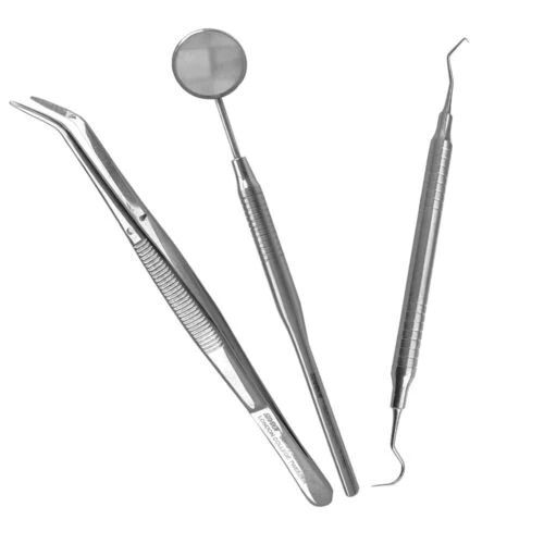 Sonda odontoiatrica diagnostica - PS-J-046 - Peak Surgicals - doppia / in acciaio inossidabile