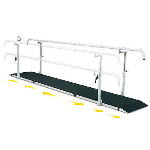 Parallele per riabilitazione ad altezza regolabile - 2602 series - NHC Medical & Beauty - a base fissa