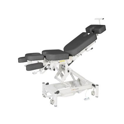 Lettino elettrico per chiropratica - ATSU - NHC Medical & Beauty - su rotelle / con schienale ad altezza regolabile / con poggiatesta