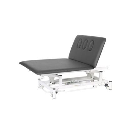 Lettino Bobath elettrico - EL02W - NHC Medical & Beauty - su rotelle / a 2 sezioni