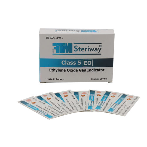 Striscia indicatrice di sterilizzazione - EO - FTM packaging - striscia reattiva