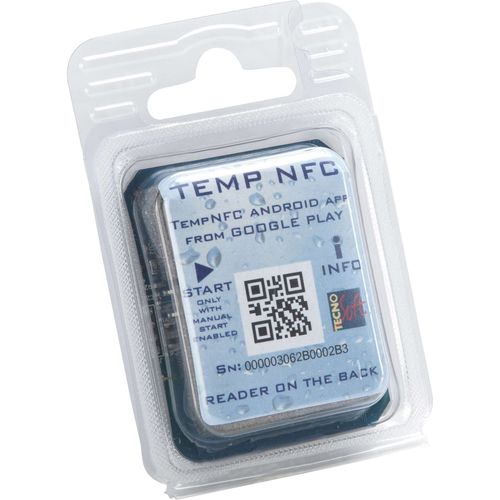 Registratore di dati di temperatura - TempNFC   - Tecnosoft SRL - per produzioni farmaceutiche / per catena del freddo / per campioni biologici