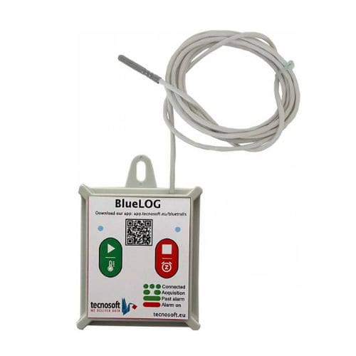 Registratore di dati di temperatura - BlueLOG P - Tecnosoft SRL - da laboratorio / per produzioni farmaceutiche / Bluetooth