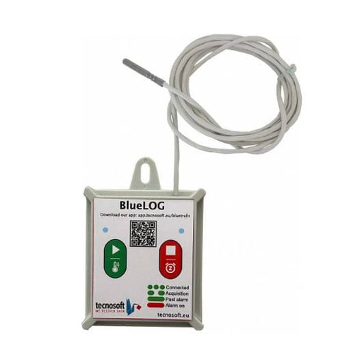 Registratore di dati di temperatura - BlueLOG P-80 - Tecnosoft SRL - da laboratorio / per produzioni farmaceutiche / Bluetooth