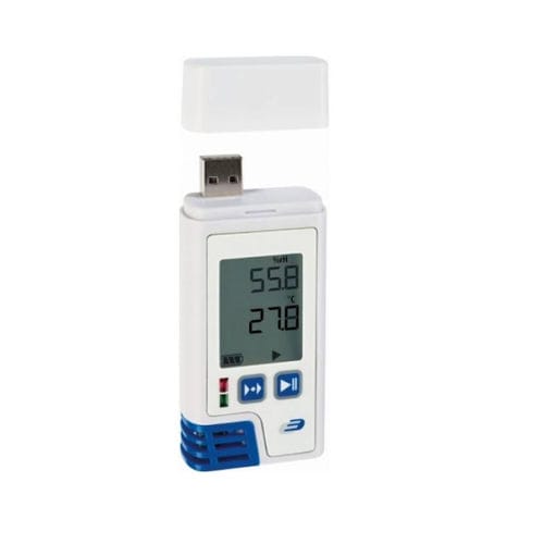 Registratore di dati di temperatura - HumiPDF-L - Tecnosoft SRL - di umidità / da laboratorio / per produzioni farmaceutiche