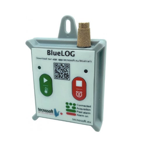Registratore di dati di temperatura - BlueLOG XRH - Tecnosoft SRL - di umidità / da laboratorio / per produzioni farmaceutiche