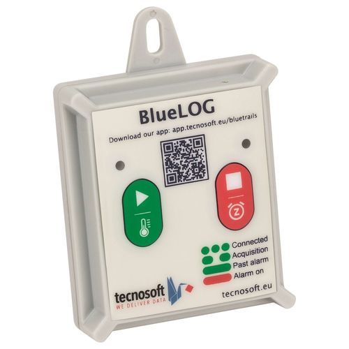 Registratore di dati di temperatura - BlueLog SDK - Tecnosoft SRL - per produzioni farmaceutiche / per catena del freddo / Bluetooth