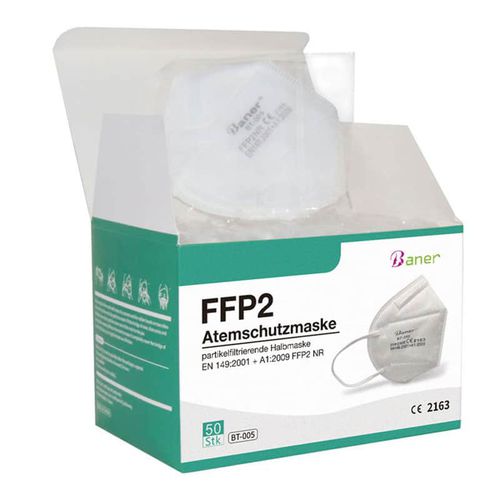 Mascherina di protezione FFP2 - BT-005 - ZHENJIANG LANDFAST - in polipropilene / con filtro / semimaschera