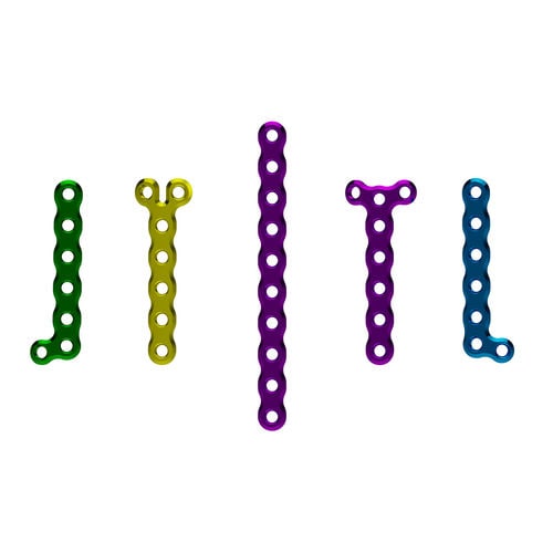 Placca per osteotomia per metatarso - WishBone Medical - per metacarpo / bloccata / in metallo