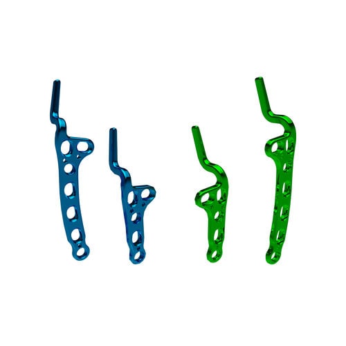 Placca di compressione per clavicola - 10-22 series - WishBone Medical - per rticolazione acromioclavicolare / distale / bloccata