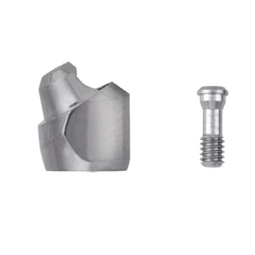 Pilastro dentale per impianto in titanio - EA series - Biosafin - esterno / angolare
