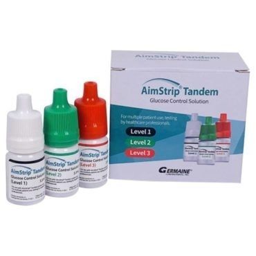 Reagente in soluzione - AimStrip® - Germaine Laboratories - diagnostico / di controllo qualità / di glucosio