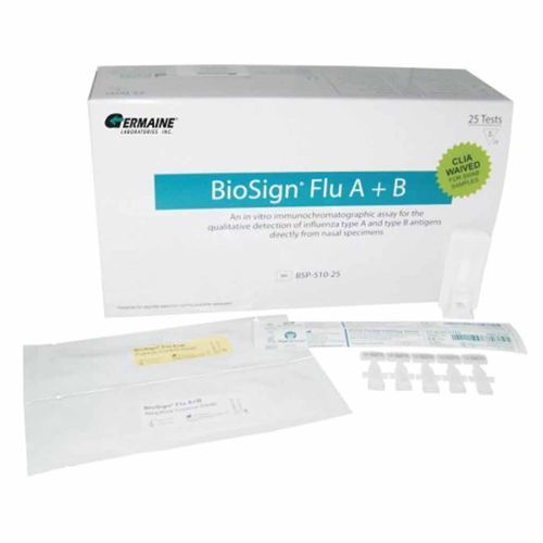 Test rapido dell'influenza - BioSign® - Germaine Laboratories - dell'influenza A / dell'influenza B / nasale