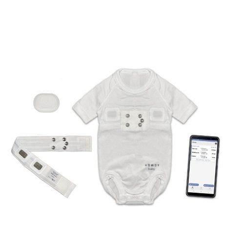 Monitor di segni vitali indossabile - HOWDY - Comftech - ECG / di frequenza cardiaca / di frequenza respiratoria