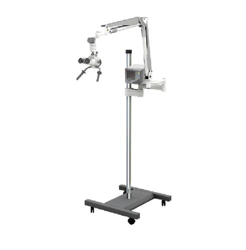 Microscopio diagnostico ORL - Micro-100 - Mega Medical - con rotelle