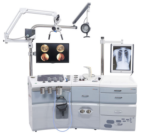 Riunito ORL - NET-600A - Mega Medical - per disinfezione di endoscopi / da tavolo / modulare