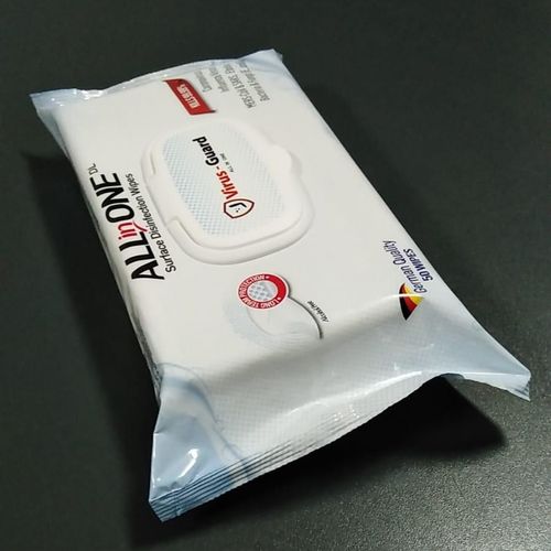 Salvietta detergente per pavimenti e altre superfici - All in One - Virus Guard Dezenfektan Sti Ltd - 50 pezzi