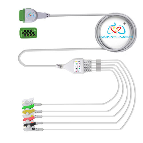 Cavo ECG - AMD-EG-VC0007-I - Shenzhen Amydi-med Electronics Tech