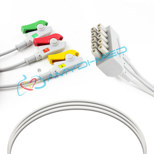 Cavo ECG - AMD-EL-TC0006-I  - Shenzhen Amydi-med Electronics Tech