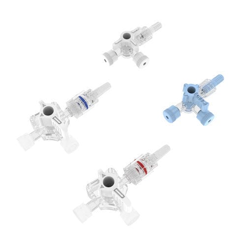 Connettore per perfusione con rubinetto - AM0108 - INT Medical Instruments - a T