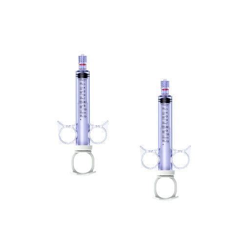 Siringa per angiografia - INT Medical Instruments - per prodotti di contrasto / 10 ml / 6 ml
