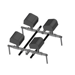Poggiapetto per tavolo operatorio - AT911 - ASL Accessoires