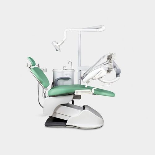 Riunito odontoiatrico con poltrona elettromeccanica - ADVANCE Rod - Grup Dental Medikal - con portastrumenti / con illuminazione / verde