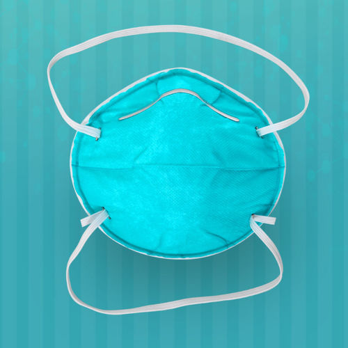 Maschera respiratoria KN95 - 1680 - Jiangmen Yanyang Trading Co., Ltd. - a coppa / per laboratorio / monouso