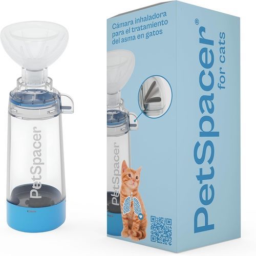 Camera d'inalazione veterinaria - PETSPACER© - Reiner Medtech S.L.U - con maschera / per gatti
