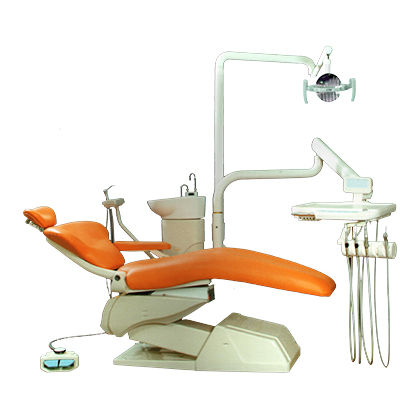 Riunito odontoiatrico con illuminazione LED - Century - Kuang Yen Medical Co., - con portastrumenti