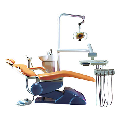 Riunito odontoiatrico con portastrumenti - Frontier - Kuang Yen Medical Co., - con illuminazione LED