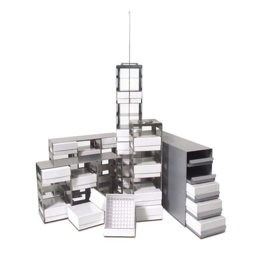 Rack da laboratorio per scatole di congelamento - AMA series - Hanil Scientific Inc. - per congelatore da laboratorio