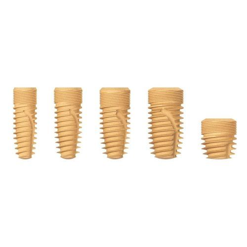 Impianto dentale cilindrico - Permedica Orthopaedics - in titanio / conico / dritto