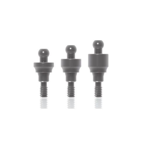 Pilastro dentale per impianto cilindrico conico - Permedica Orthopaedics - in titanio / sferico / dritto